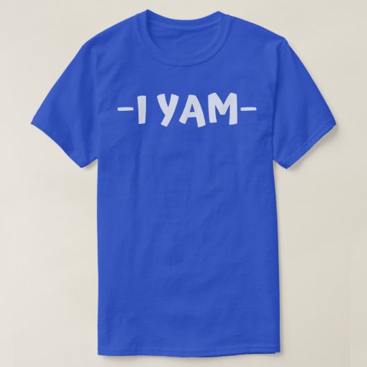 クリスマス彼女は私のサツマイモIヤムマッチングtha Tシャツ (デザイン正面)