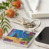 クリスマス待ち キーホルダー (正面右)