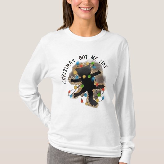 クリスマス得好き Tシャツ (正面)