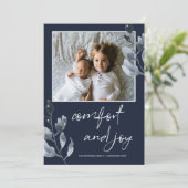 クリスマス心地よいとジョイボタニカルフォト シーズンカード (スタンド正面)