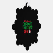 クリスマス心音撮影 オーナメントカード (右)