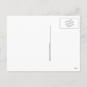 クリスマス忘れのウナギを食うな シーズンポストカード (裏面)