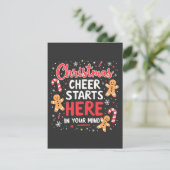 クリスマス応援が始まるメンタルヘルス意識 招待状 (スタンド正面)