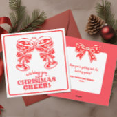 クリスマス応援とスピリッツ シーズンカード