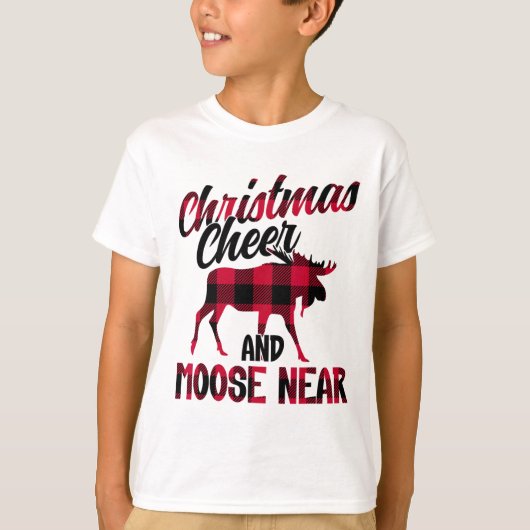 クリスマス応援とムースニアムース2 Tシャツ (正面)