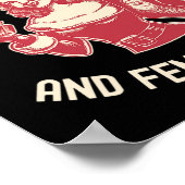 クリスマス応援と女性の怒り愛国心に煽られる ポスター (角)