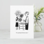 クリスマス応援と歓声の招待状 招待状 (スタンド正面)