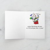 クリスマス応援のクリスマスカード シーズンカード (内部)