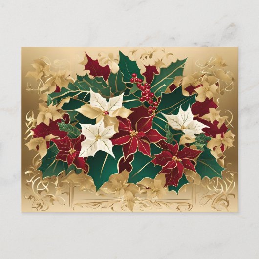 クリスマス応援はがき ポストカード (正面)