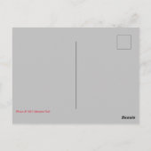 クリスマス応援はがき ポストカード (裏面)