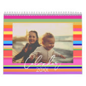 クリスマス応援カラフル写真カレンダー カレンダー (カバー)