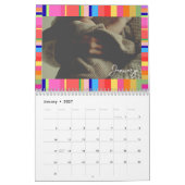 クリスマス応援カラフル写真カレンダー カレンダー (1月 2027)