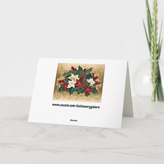 クリスマス応援グリーティングカード シーズンカード (裏面)