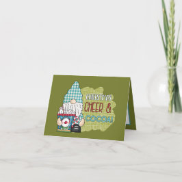 クリスマス応援ココア格言追加気持ち シーズンカード