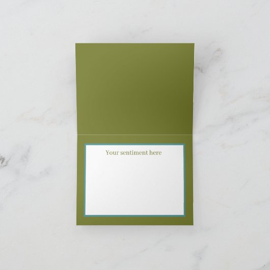 クリスマス応援ココア格言追加気持ち シーズンカード (内部)