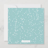 クリスマス応援スクラシックスノーフレークSEXホリデーパーティー 招待状 (裏面)