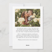 クリスマス応援スクリプトホワイトクリスマスフォト シーズンカード (裏面)