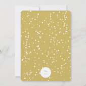 クリスマス応援スノーブレスホリデーパーティー招待状 招待状 (裏面)