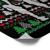 クリスマス応援チアリーダーギフト ポスター (角)