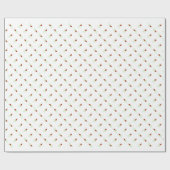 「クリスマス応援チアリーダーTOP ラッピングペーパー (フラット)