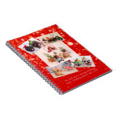 クリスマス応援パグノートブック ノートブック (右側)