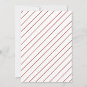 クリスマス応援フェスティバルサンタホリデーパーティー 招待状 (裏面)