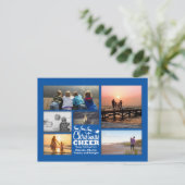 クリスマス応援ブルーホリデーフォトポストカード シーズンポストカード (スタンド正面)