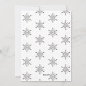 クリスマス応援ペリウィンクルホリデーフォトカード シーズンカード (裏面)