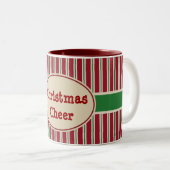クリスマス応援ホリデーコーヒーマグギフト ツートーンマグカップ (正面右)