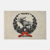 クリスマス応援メリークリスモースドアマット ドアマット (正面)