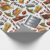 クリスマス応援ラッピング紙 ラッピングペーパー (角)