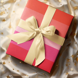 クリスマス応援レッドストライプ紙ホリデーラッピング ラッピングペーパー