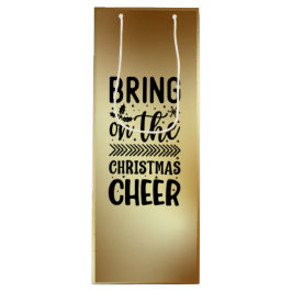 クリスマス応援ワイン抱き枕 ワインギフトバッグ