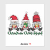 クリスマス応援分隊格言クッキーギフトコーカレッド シール (シート)