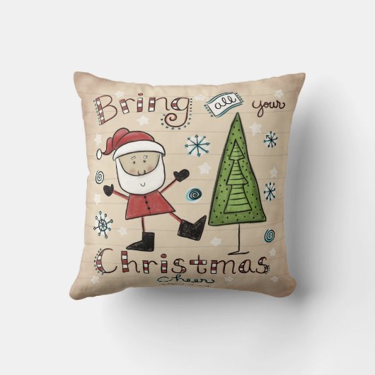 クリスマス応援 クッション (裏面)
