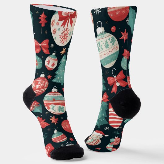 クリスマス応援、クリスマスの休日、クリスマスギフト ソックス (傾斜あり)