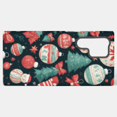 クリスマス応援、クリスマスの休日、クリスマスギフト SAMSUNG GALAXYケース (裏面横)