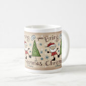 クリスマス応援 コーヒーマグカップ (正面右)