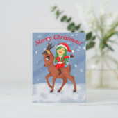 クリスマス応援 シーズンポストカード (スタンド正面)