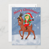 クリスマス応援 シーズンポストカード (正面/裏面)