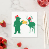 クリスマス応援! スタンダードカクテルナプキン (インサイチュ)