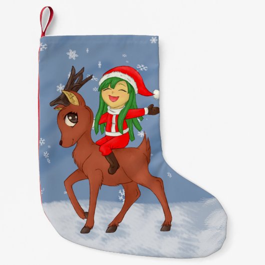 クリスマス応援 スモールクリスマスストッキング (正面)
