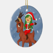 クリスマス応援 セラミックオーナメント (右)