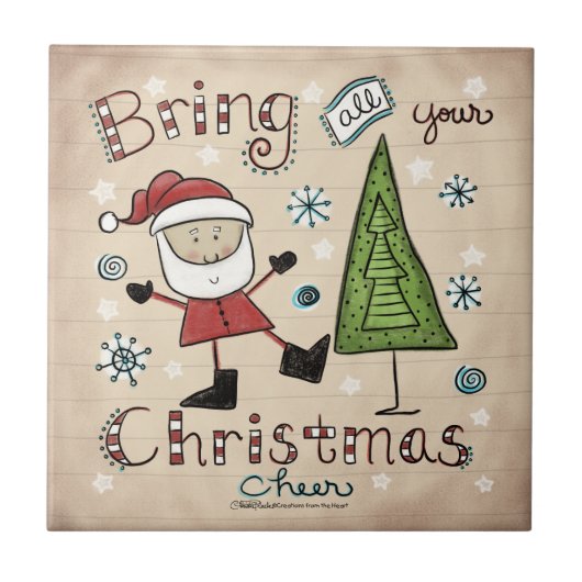 クリスマス応援 タイル (正面)