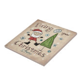 クリスマス応援 タイル (側面)