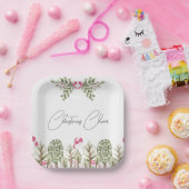 クリスマス応援 ペーパープレート (パーティー)