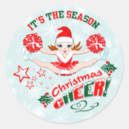 クリスマス応援 ラウンドシール