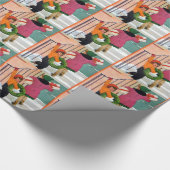 クリスマス応援 ラッピングペーパー (角)