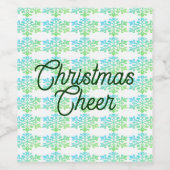 クリスマス応援 ワインラベル (シングルラベル)