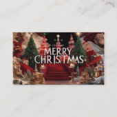 クリスマス応援 名刺 (正面)